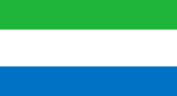 Flag of Sierra Leone By Viktorcvetkovic